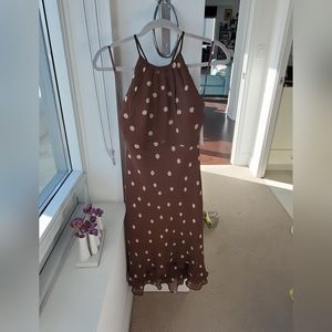 Brown nine west dress